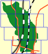 向日市分割図：...